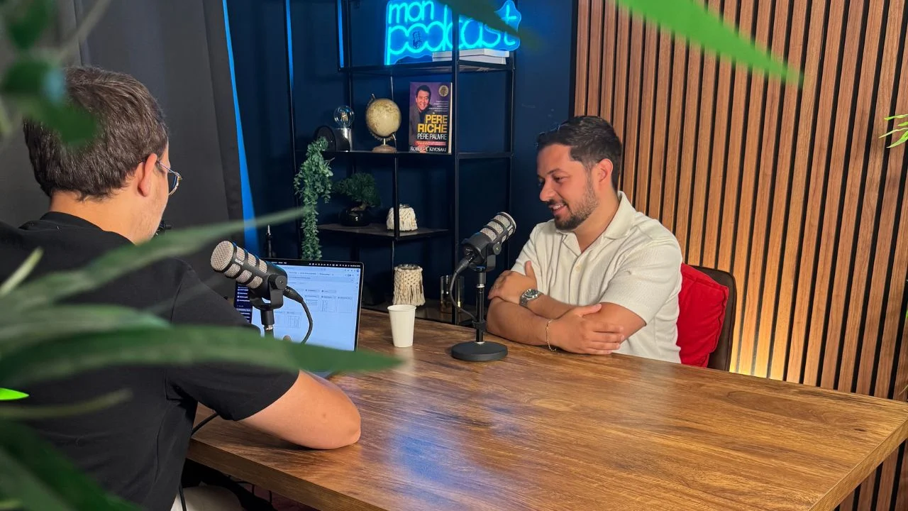 Studio vidéo et audio Mon Podcast à Liège