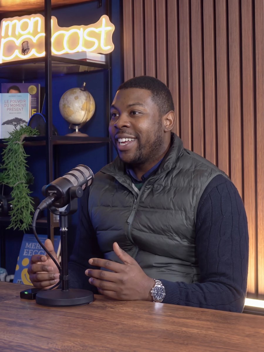 Jorel Tchana, invité au studio Mon Podcast